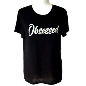 MOD ERN LUX Black T-shirt Size L